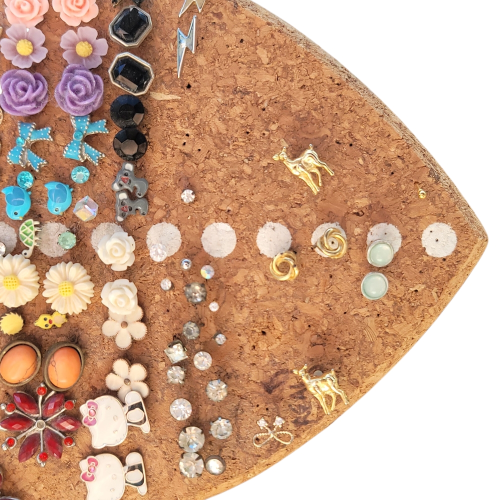 Assorted Earring Set with Floral and Pearl Designs - Picture 4 of 4